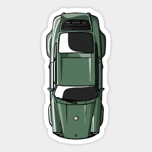 Singer Porsche Sticker